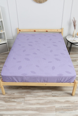 Простыня поплин Милана-компаньон сиреневый